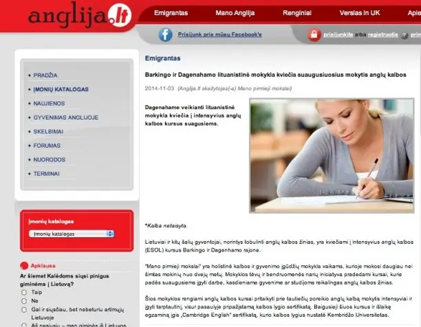 Anglija English ESOl article Leaping Toads 1